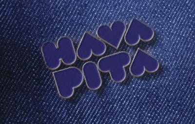 Hava Pita Enamel Pin